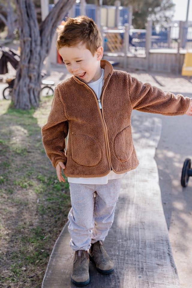 Milky Boys Jacket Teddy Sherpa Jacket