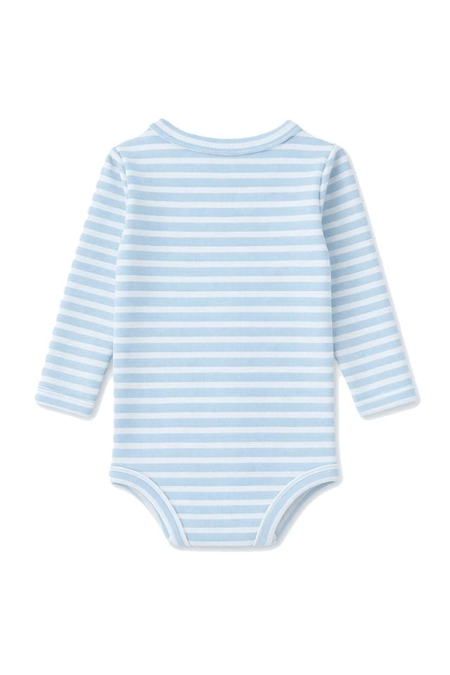 Milky Boys Onesie Mist Stripe Bubbysuit