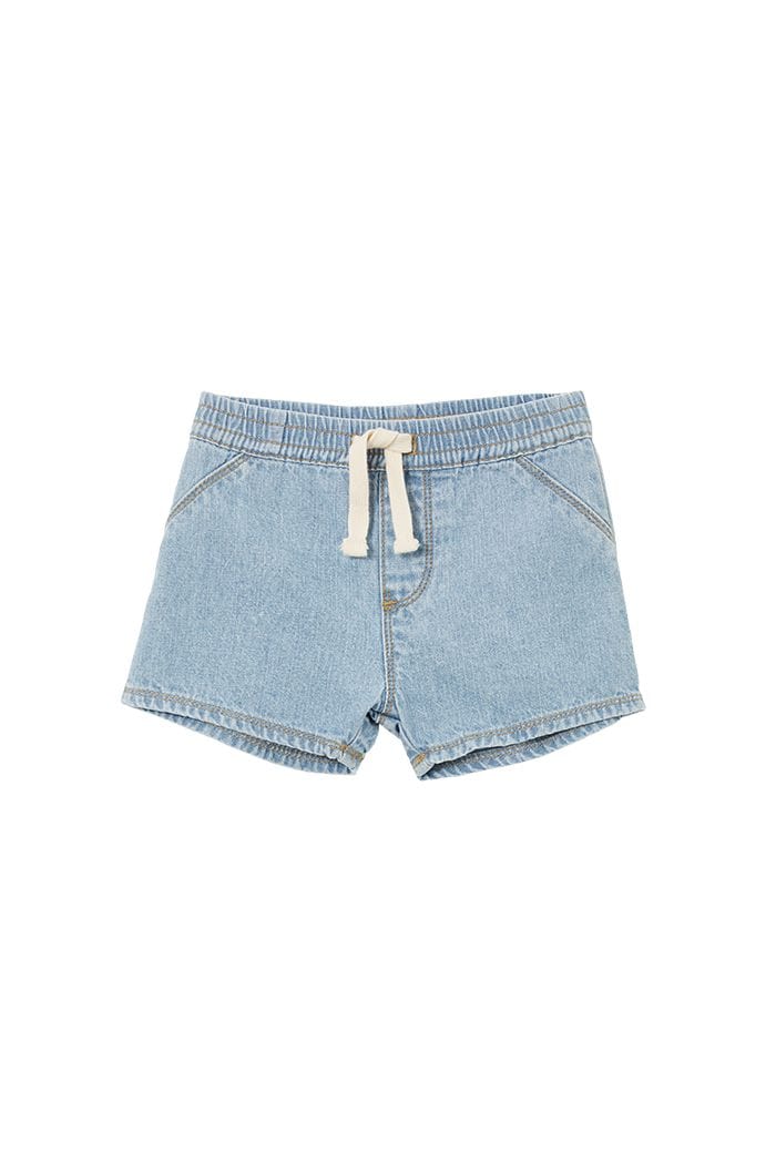 Milky Boys Pants Light Wash Denim Baby Short