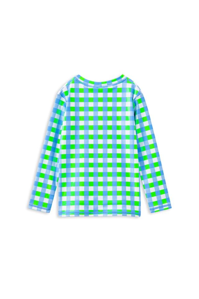 Milky Boys Swimwear Check Rash Vest