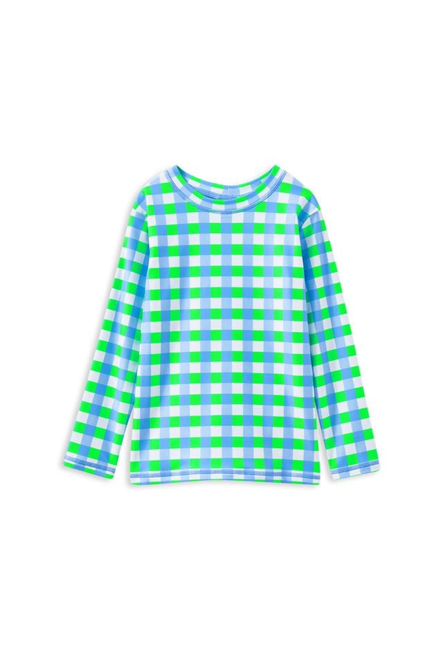 Milky Boys Swimwear Check Rash Vest