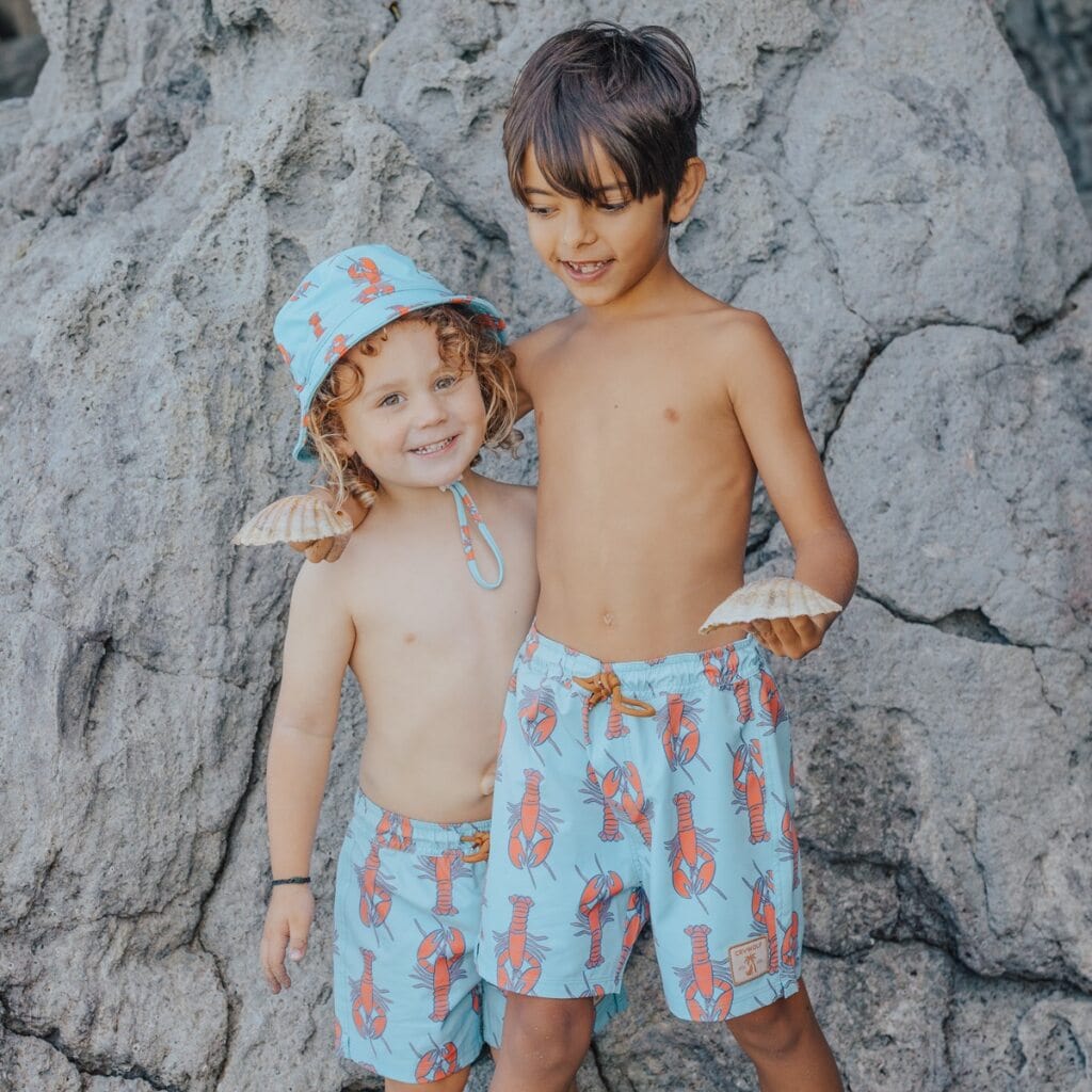 Milky Boys Swimwear Lobster Board Shorts