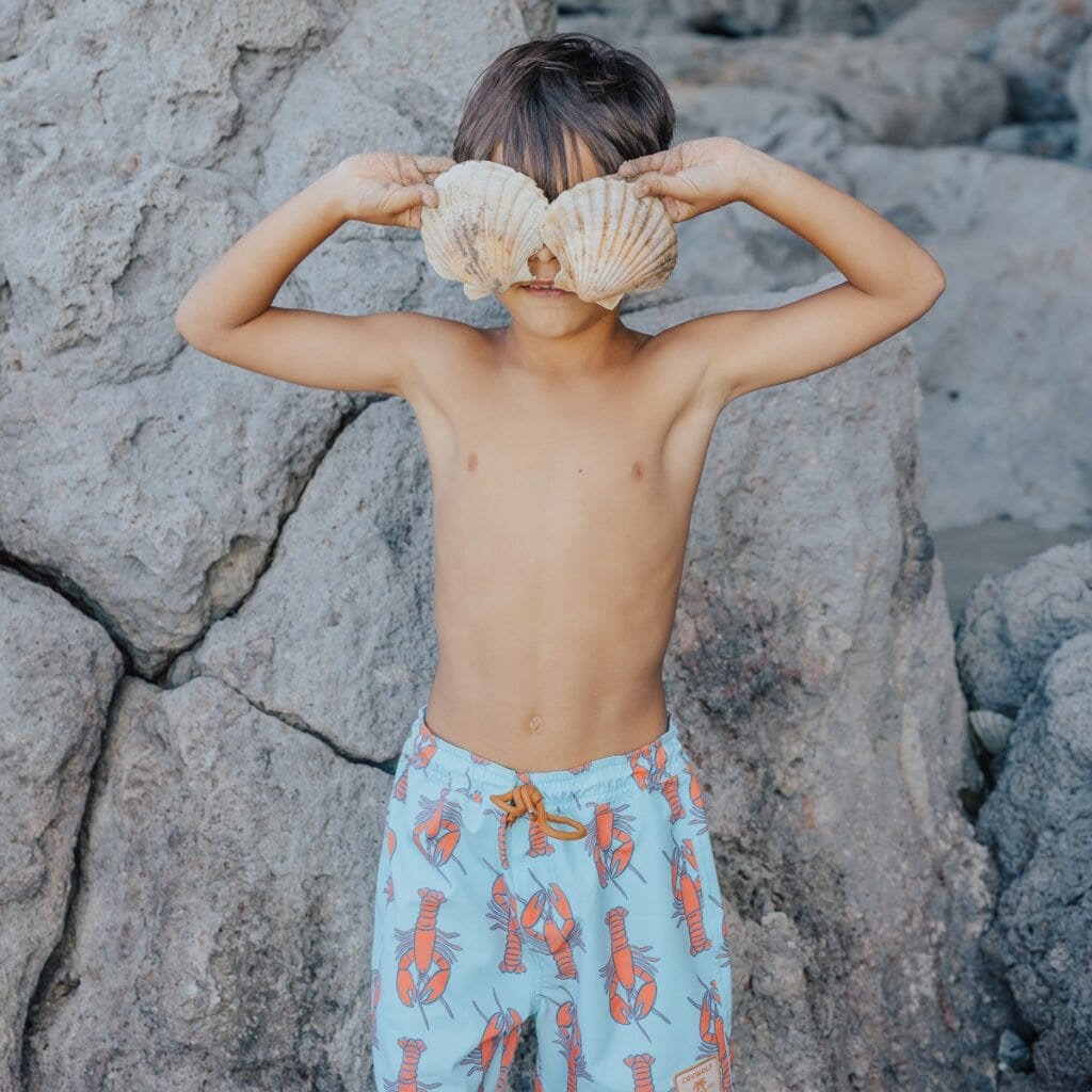 Milky Boys Swimwear Lobster Board Shorts