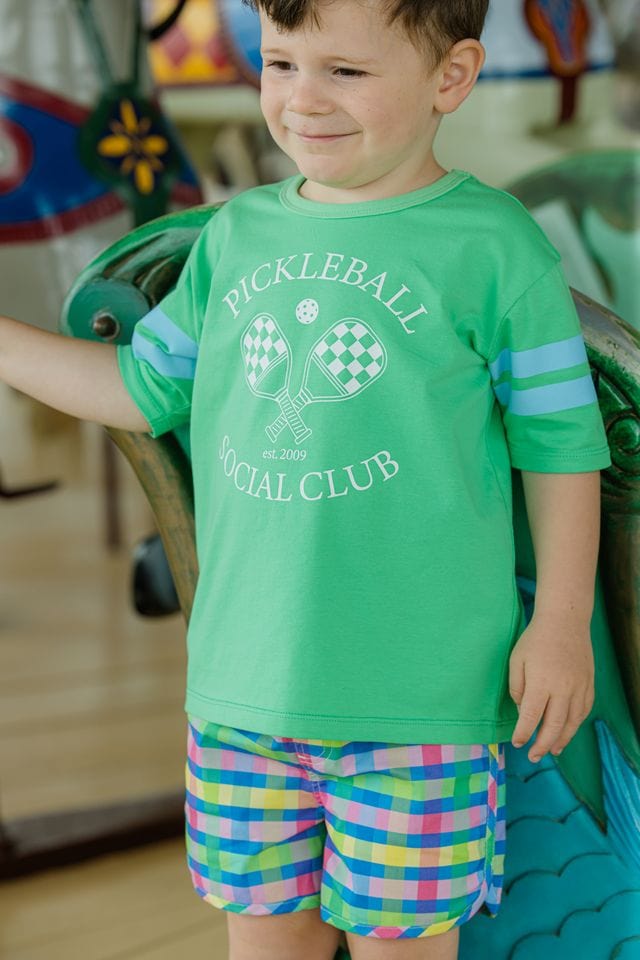 Milky Boys Tops 2Y Pickleball Tee