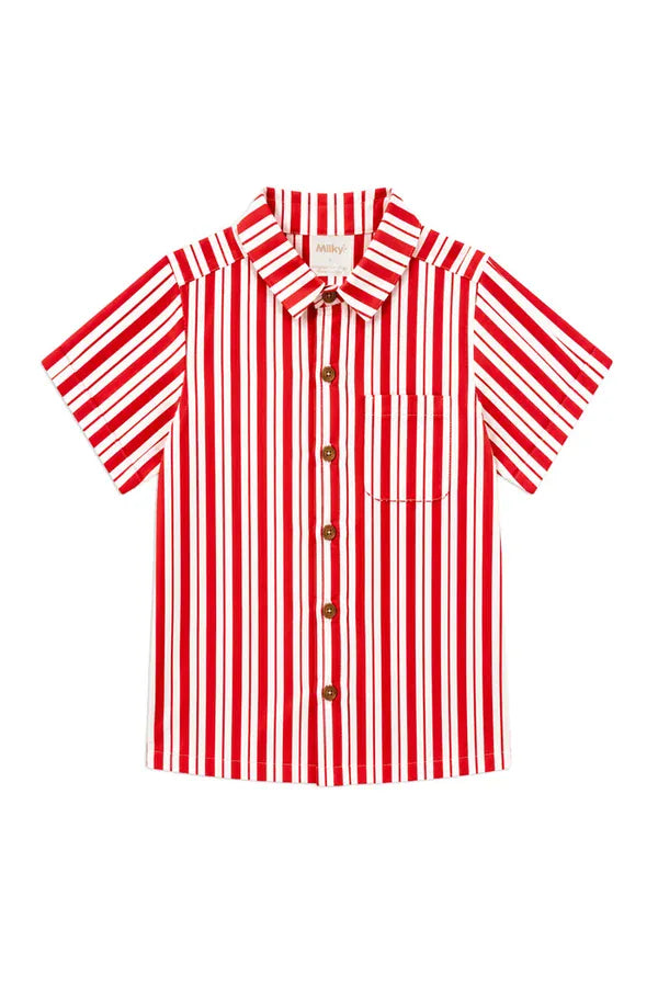 Milky Boys Tops Candy Cane Stripe Shirt