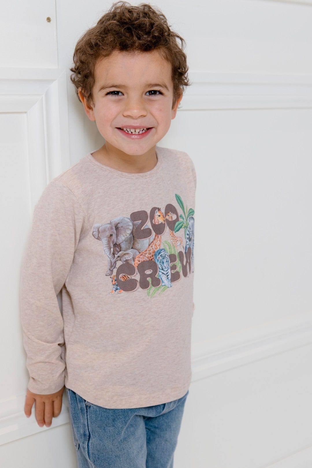 Milky Boys Tops Zoo Crew Tee