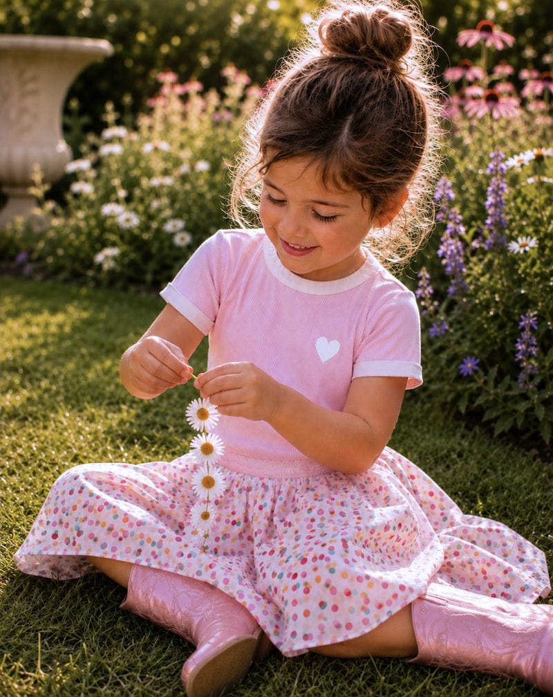 Milky Girls Bottoms Confetti Tutu Skirt