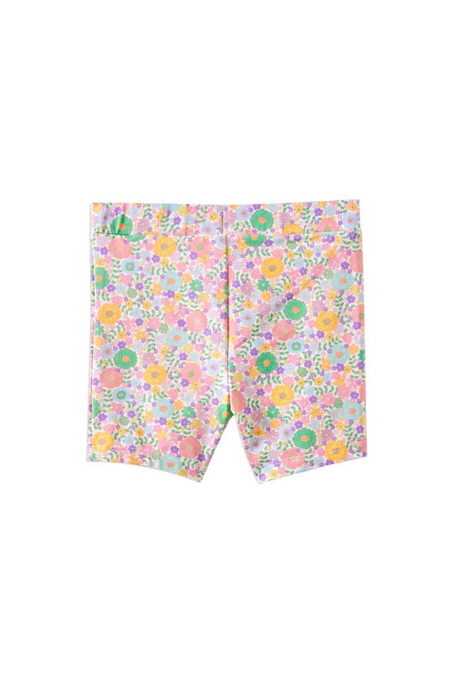 Milky Girls Bottoms Pastel Garden Bike Short
