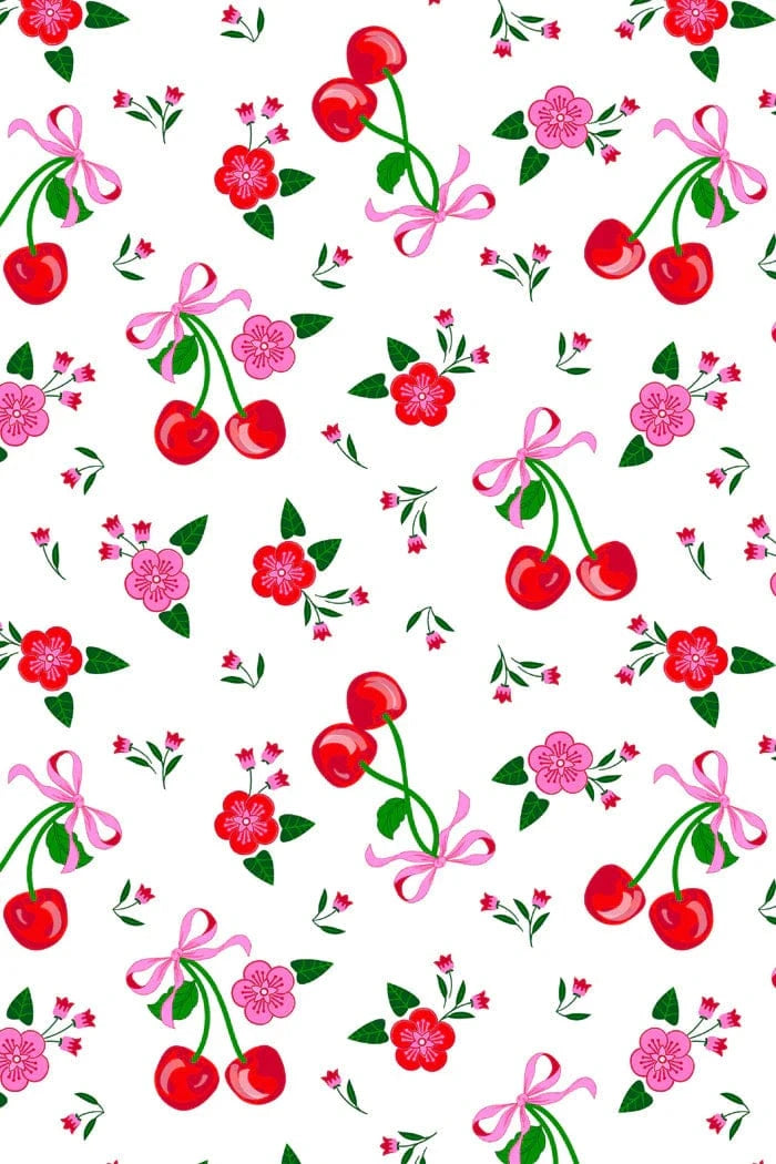 Milky Girls Bottoms Sweet Cherry Bike Short