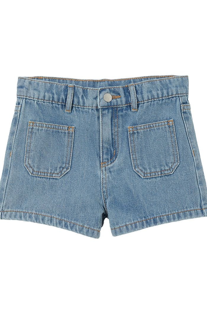 Milky Girls Bottoms Utility Denim Short