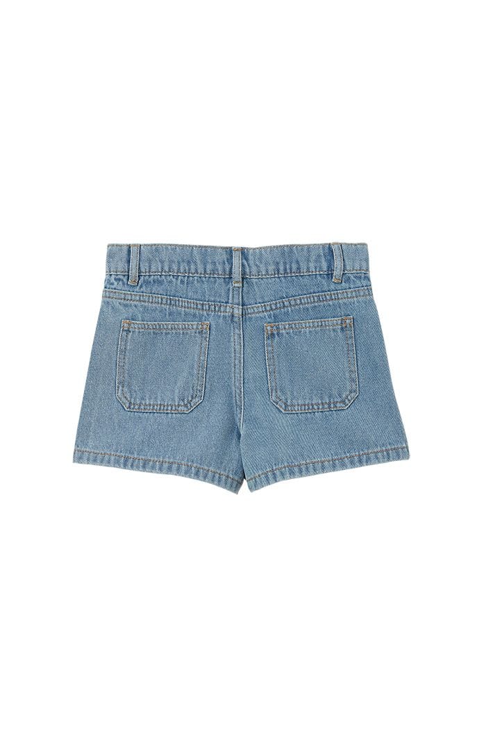 Milky Girls Bottoms Utility Denim Short