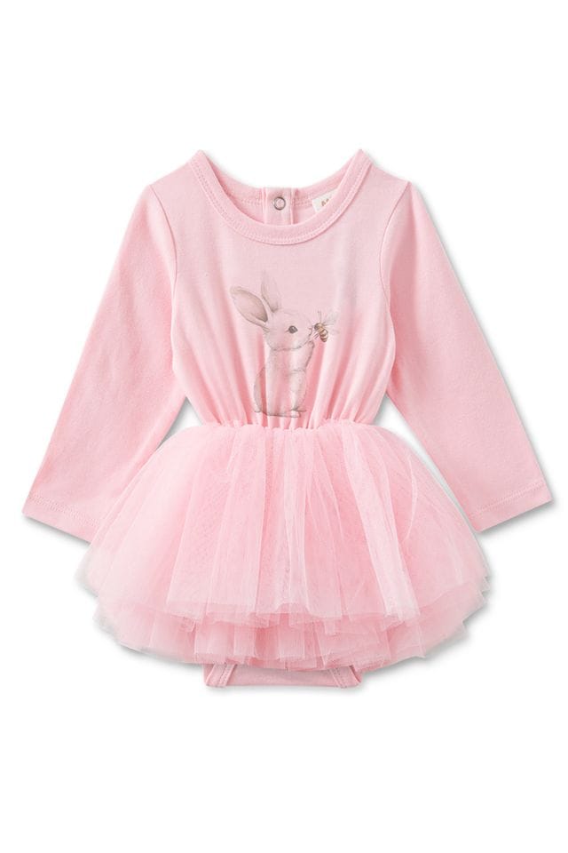 Milky Girls Dress 0-3M Bunny Kisses Baby Tutu Dress