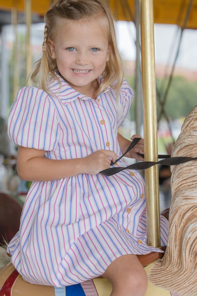 Milky Girls Dress 2Y Summer Stripe Dress