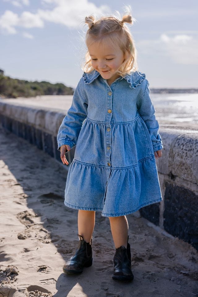 Milky Girls Dress 2Y The Lottie Dress