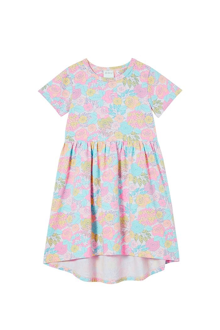 Milky Girls Dress Azalea Hi-Lo Dress