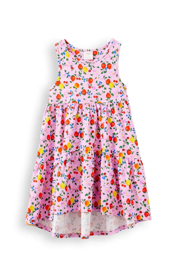 Milky Girls Dress Berry Bright Dress