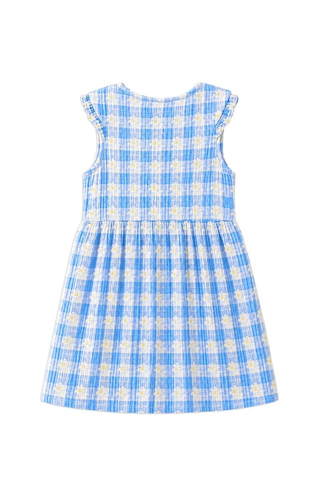 Milky Girls Dress Daisy Check Dress