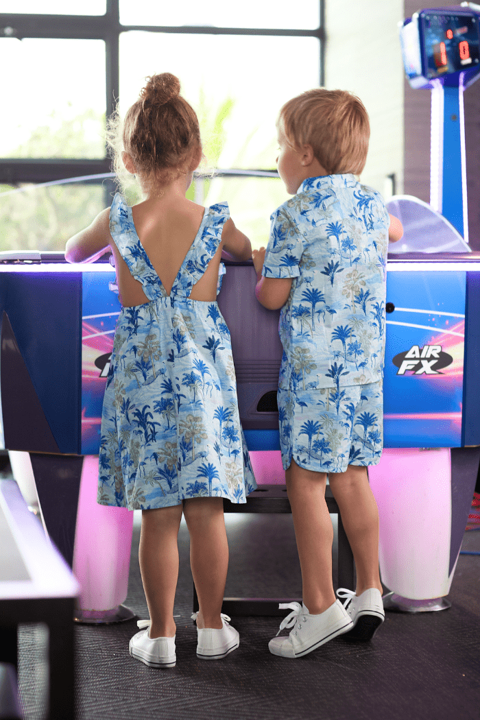 Milky Girls Dress Paradise Frill Dress