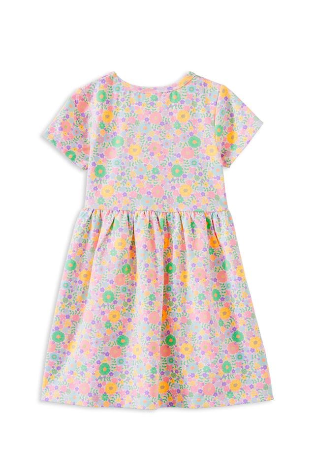 Milky Girls Dress Pastel Garden Dress
