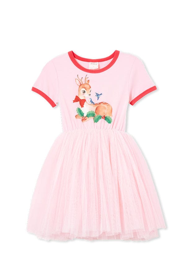 Milky Girls Dress Reindeer Tutu Dress