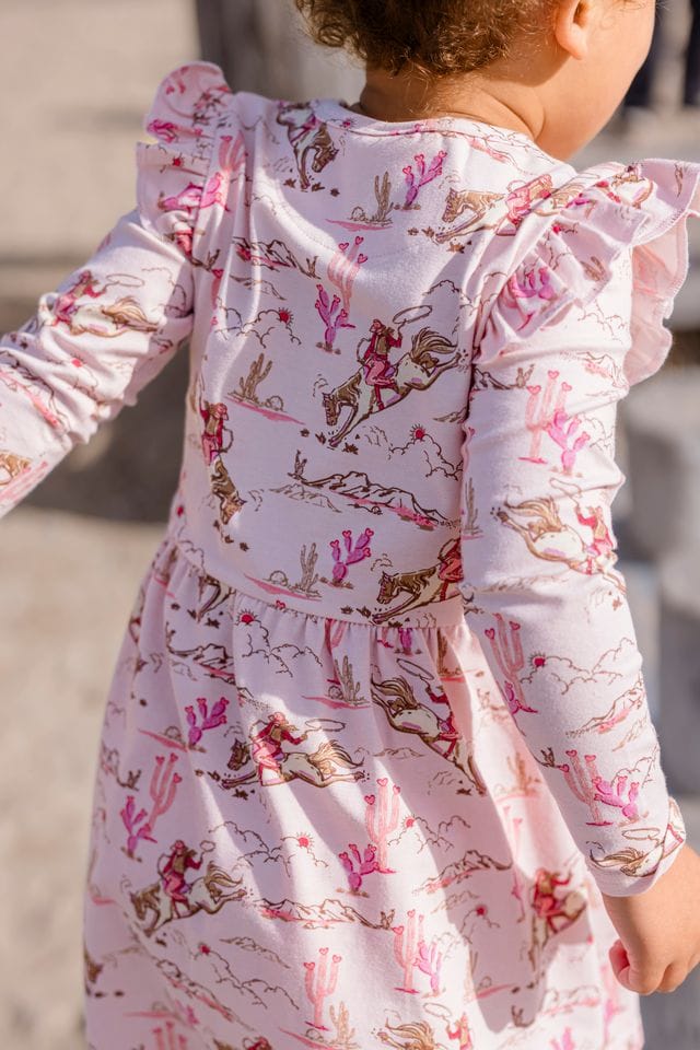 Milky Girls Dress Rowdy Rider Dress