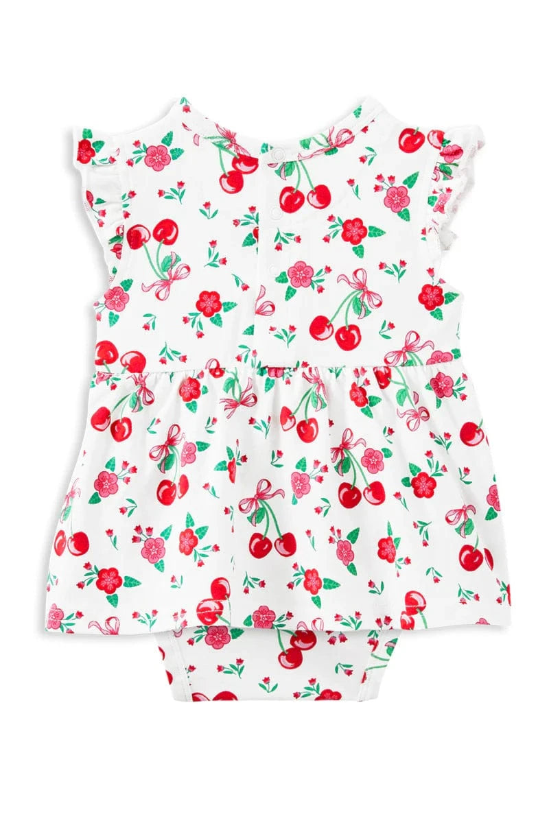 Milky Girls Dress Sweet Cherry Baby Dress