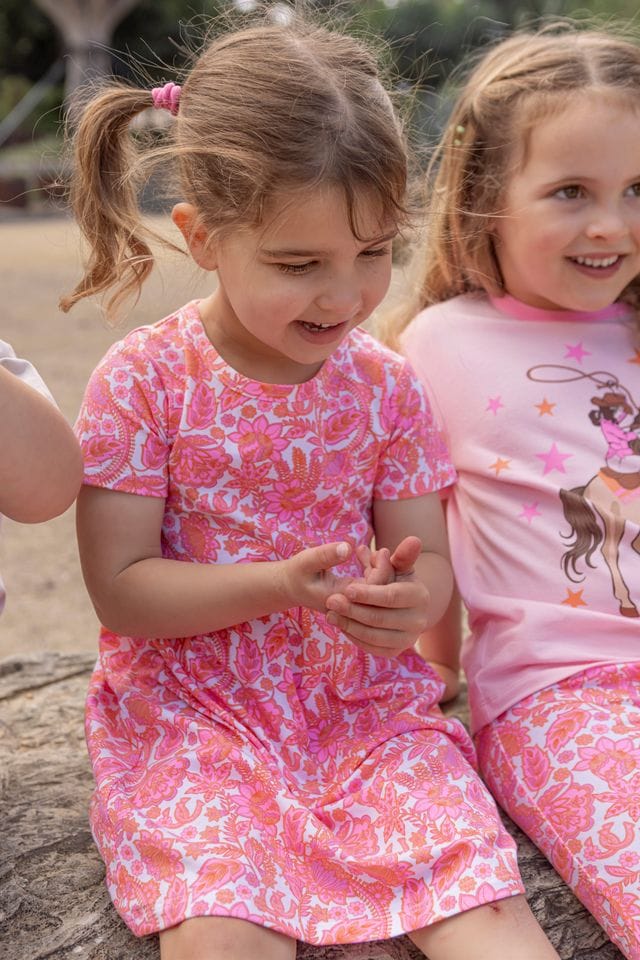 Milky Girls Dress Wild Paisley Dress