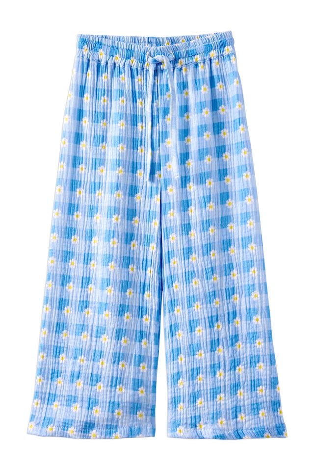 Milky Girls Pant 3Y Daisy Check Pant