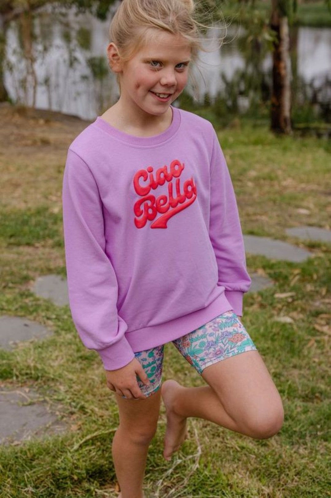Milky Girls Pants Daffodil Easter Bike Short