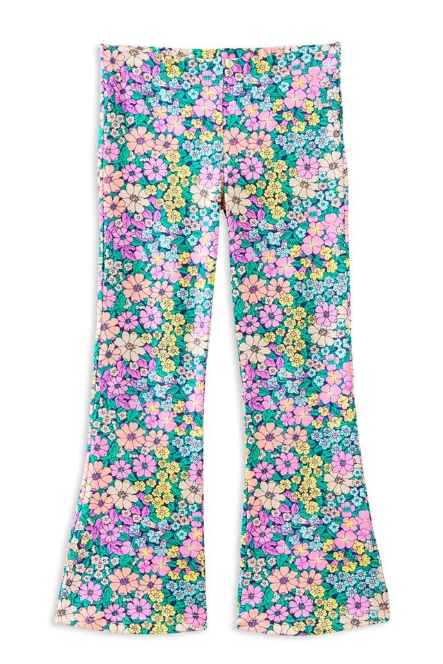 Posie Patch Flared Legging - Parnell Baby Boutique