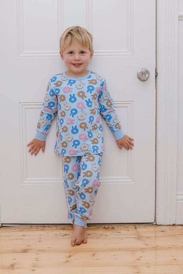 Milky Unisex Sleepware Donut Bunny PJs
