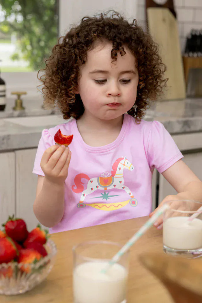 Milky Unisex Sleepware Rocking Horse PJs