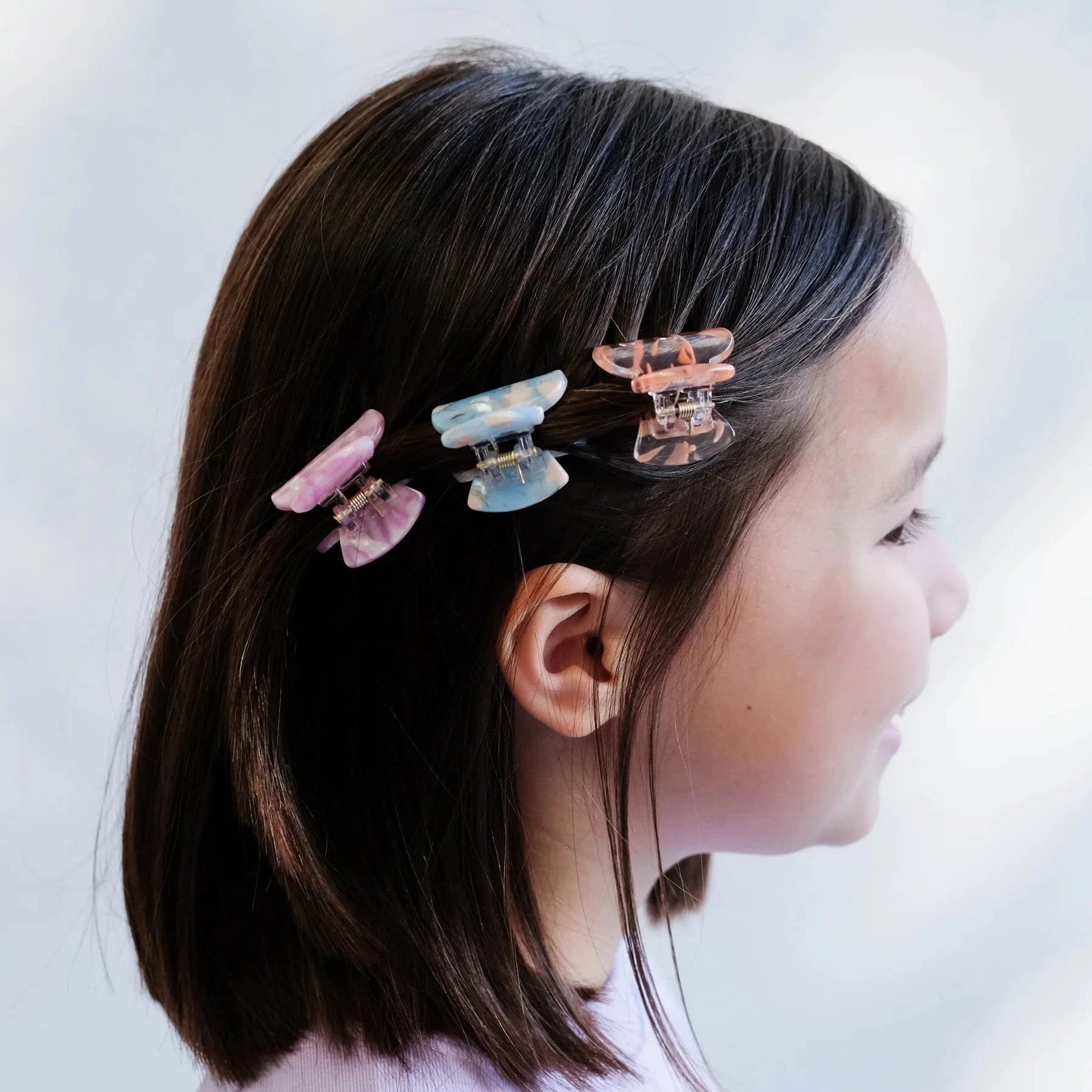 Mimi & Lula Accessory Hair Acetate Claw Clips - Bright Multi
