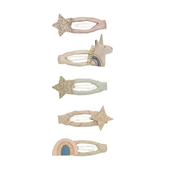 Mimi & Lula Accessory Hair Celeste Unicorn Mini Clic Clacs