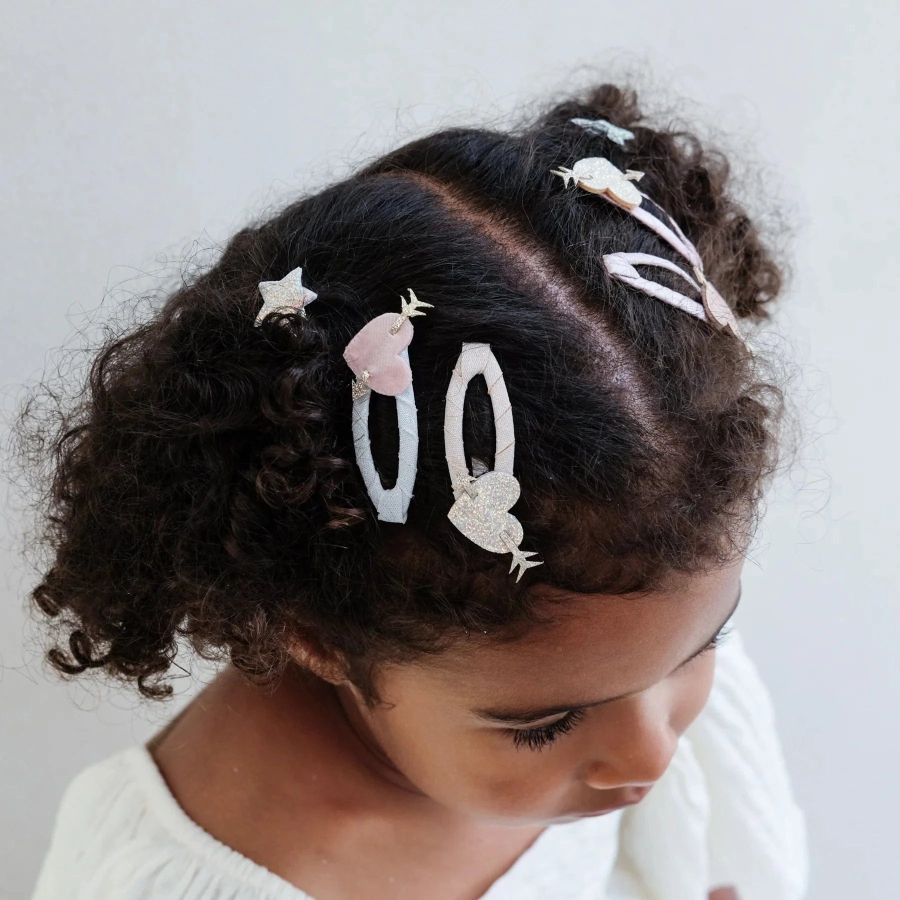 Mimi & Lula Accessory Hair Cupid Heart Clic Clacs