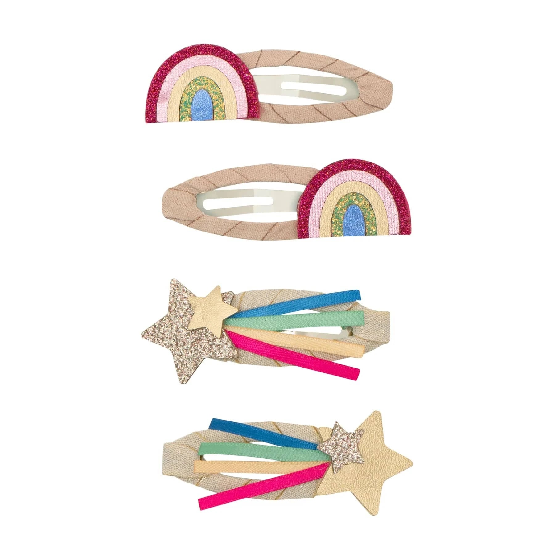 Mimi & Lula Accessory Hair Disco Over The Rainbow Clips