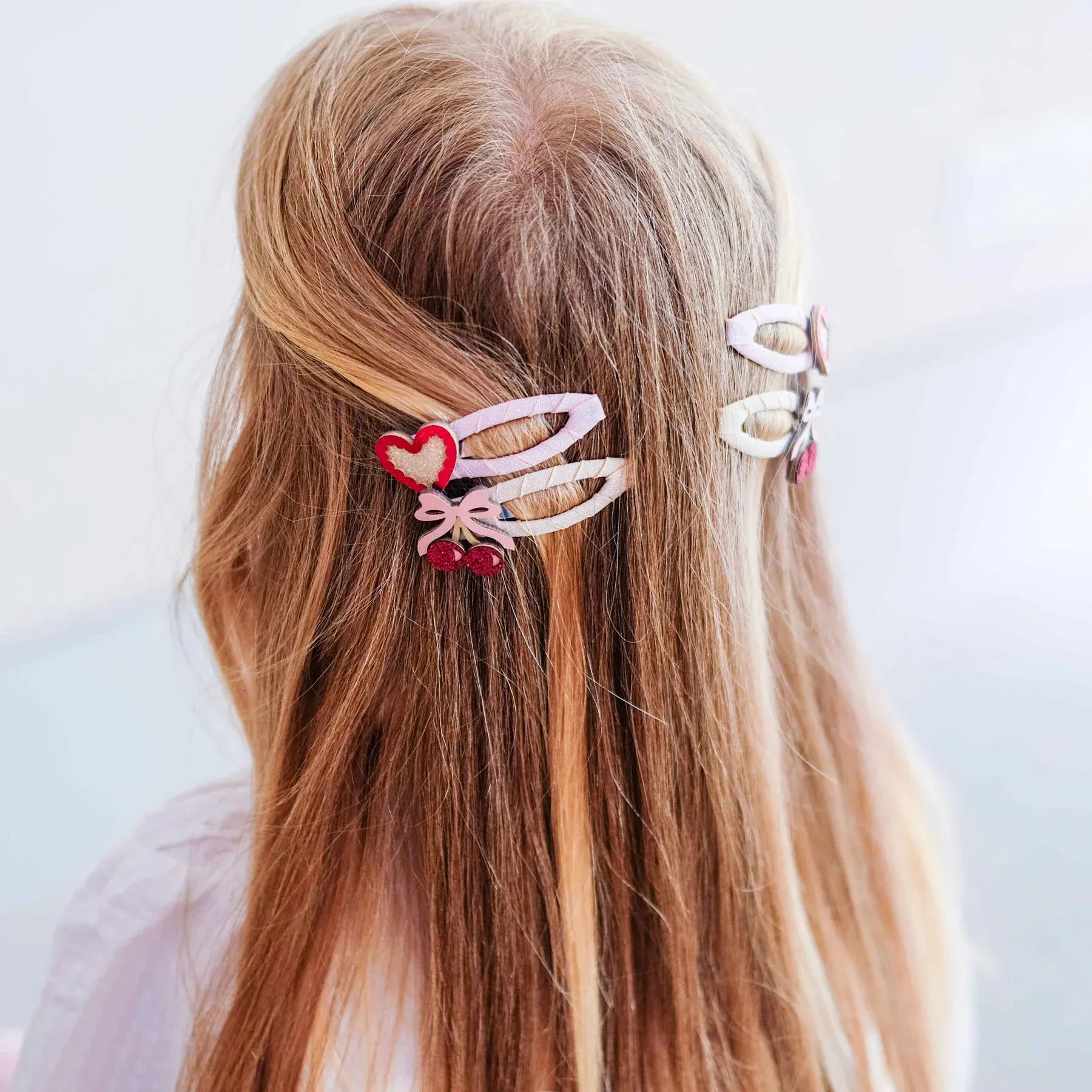 Mimi & Lula Accessory Hair Fancy Cherries Clips