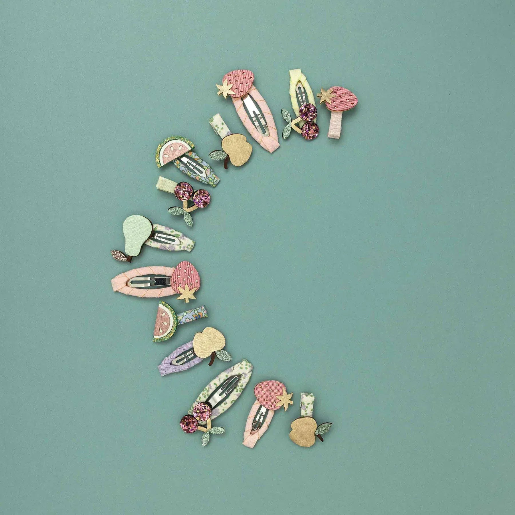 Mimi & Lula Accessory Hair Fruit Salad Mini Clips