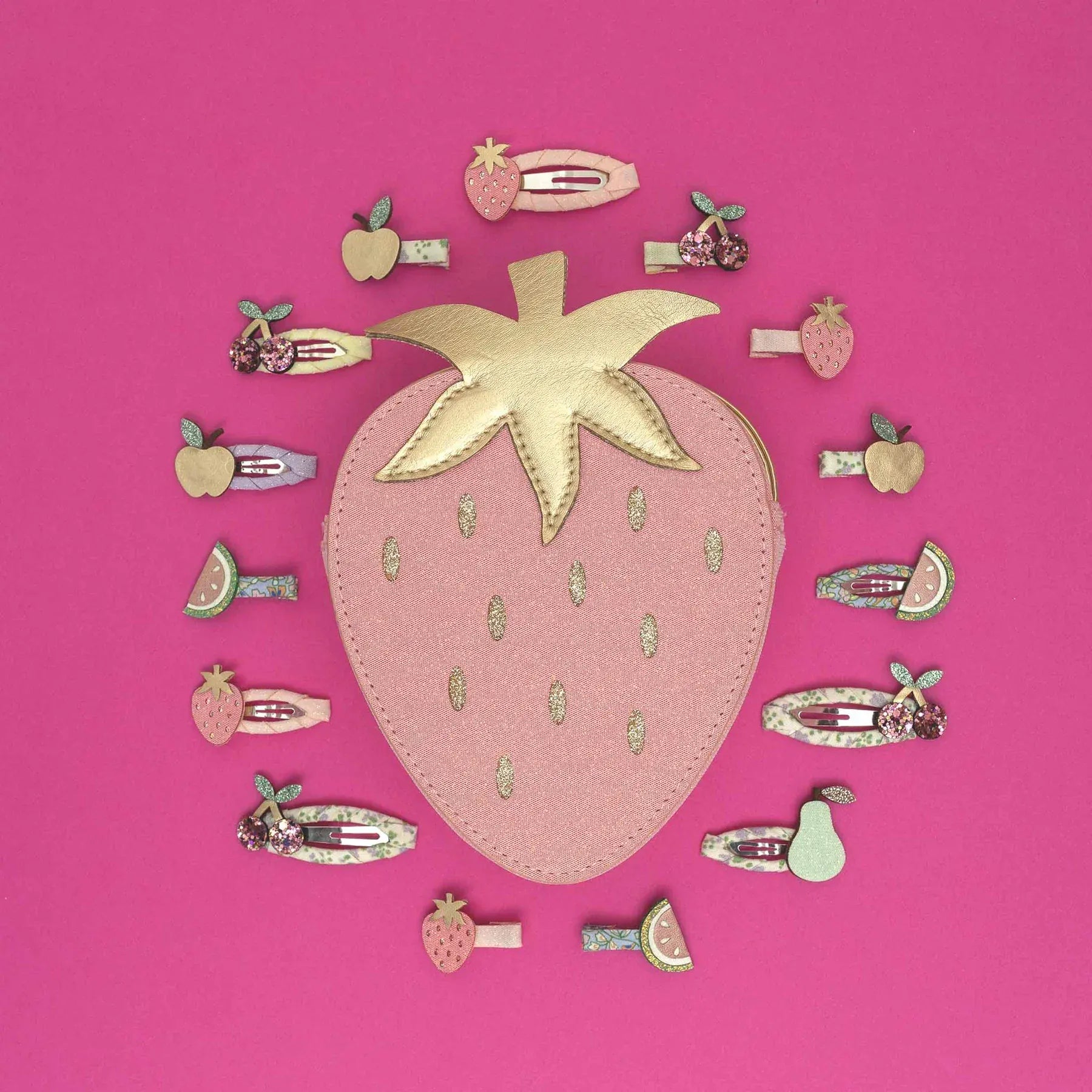 Mimi & Lula Accessory Hair Fruit Salad Mini Clips