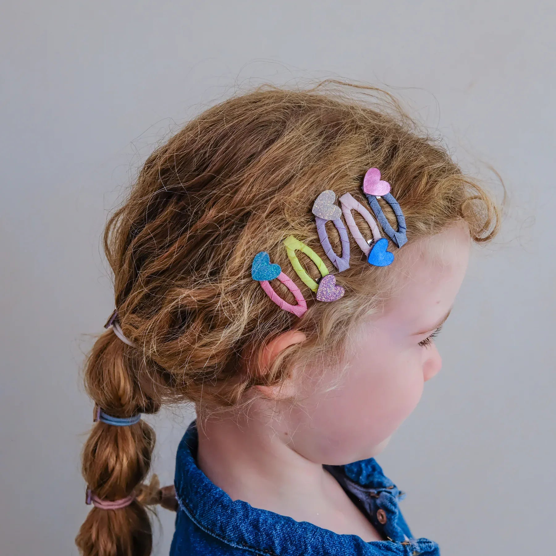 Mimi & Lula Accessory Hair Happy Heart Mini Clips