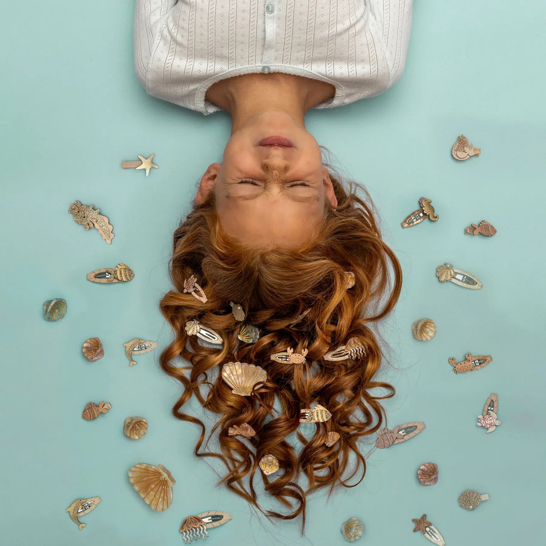 Mimi & Lula Accessory Hair Ocean Life Mini Clic Clacs
