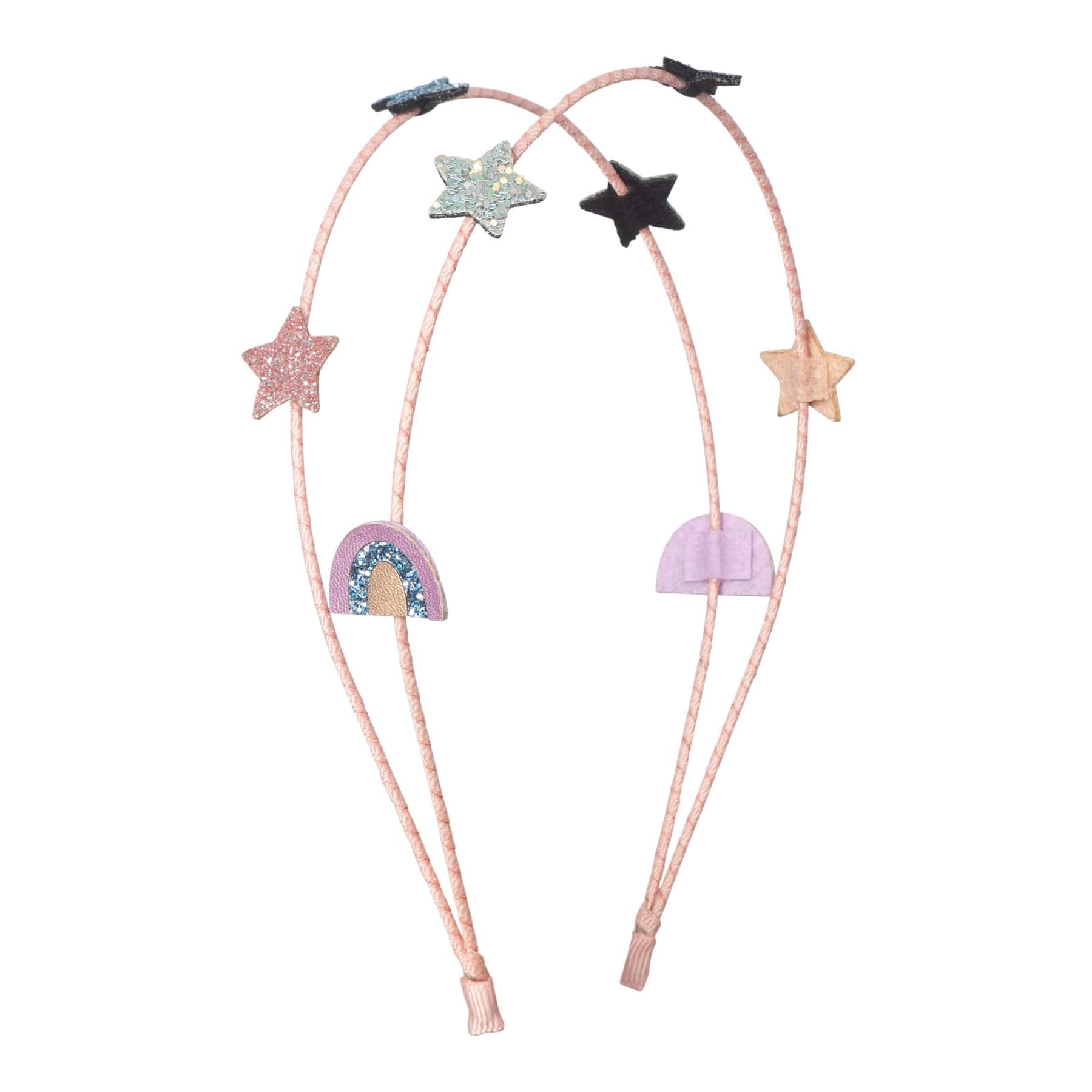 Mimi & Lula Accessory Hair Rainbow & Star Double Alice Headband