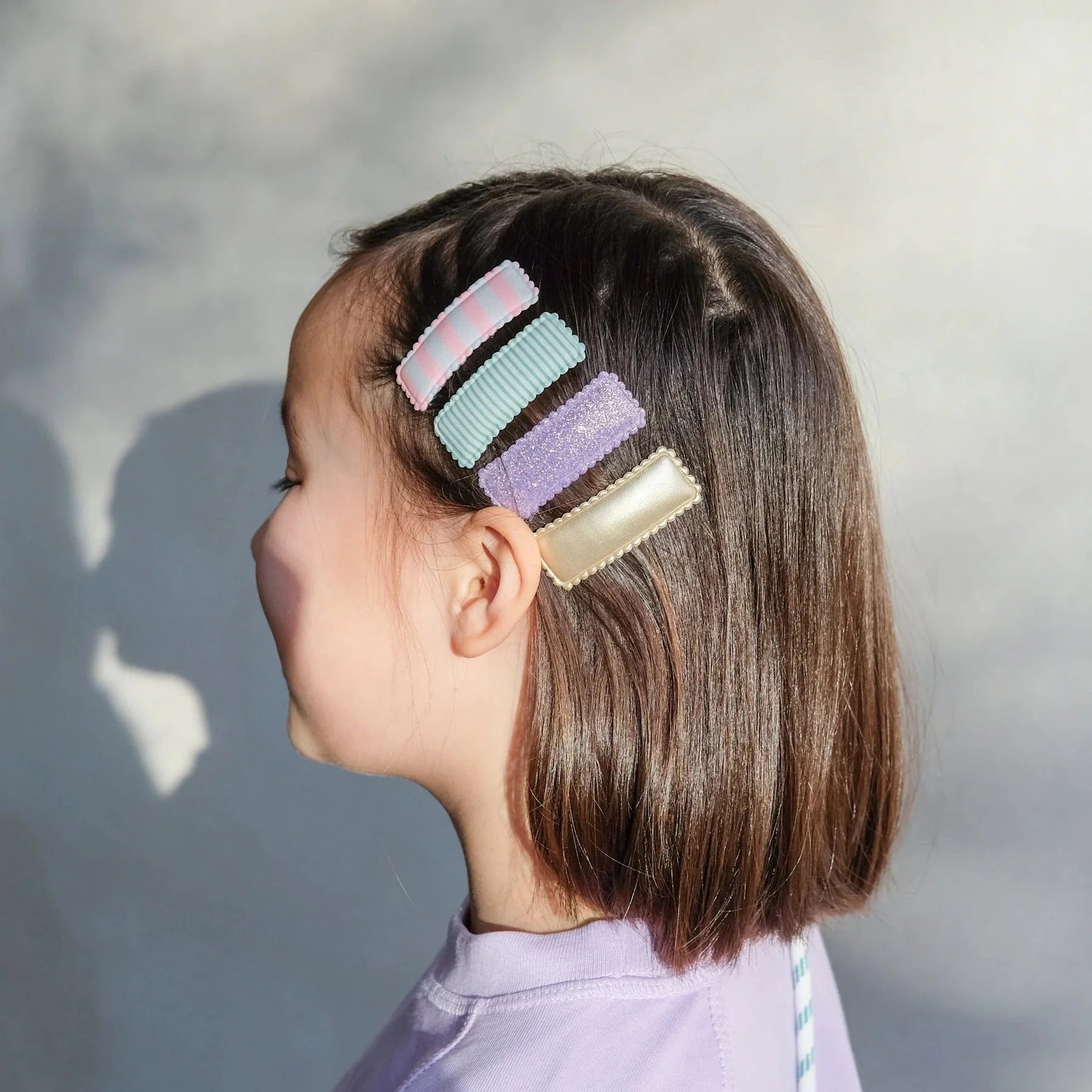 Mimi & Lula Accessory Hair Stripy Clic Clacs
