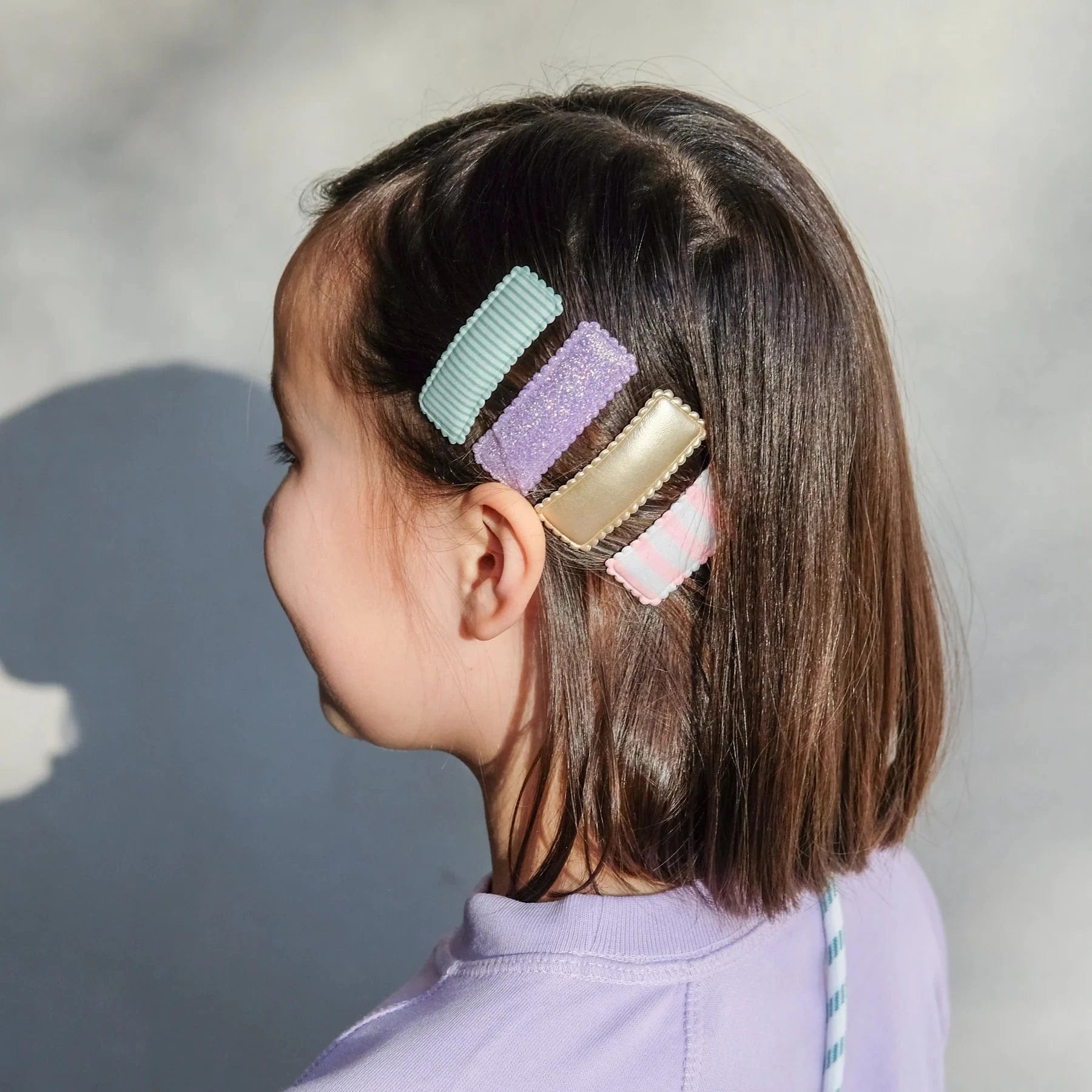 Mimi & Lula Accessory Hair Stripy Clic Clacs