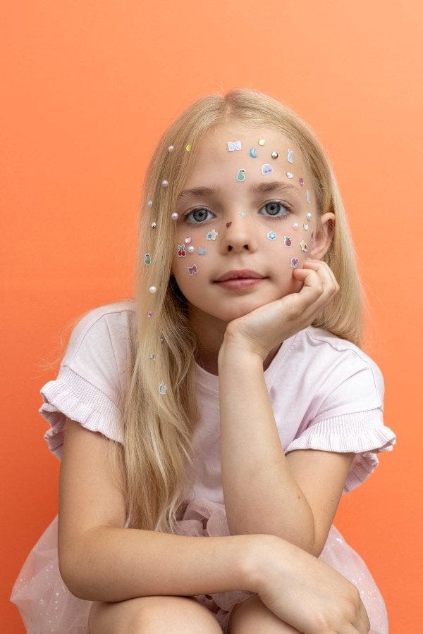 Mimi & Lula Girls Accessory Mixed Novelty Stick On Earrings