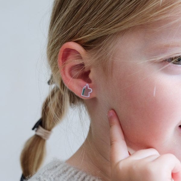 Mimi & Lula Girls Accessory Mixed Novelty Stick On Earrings