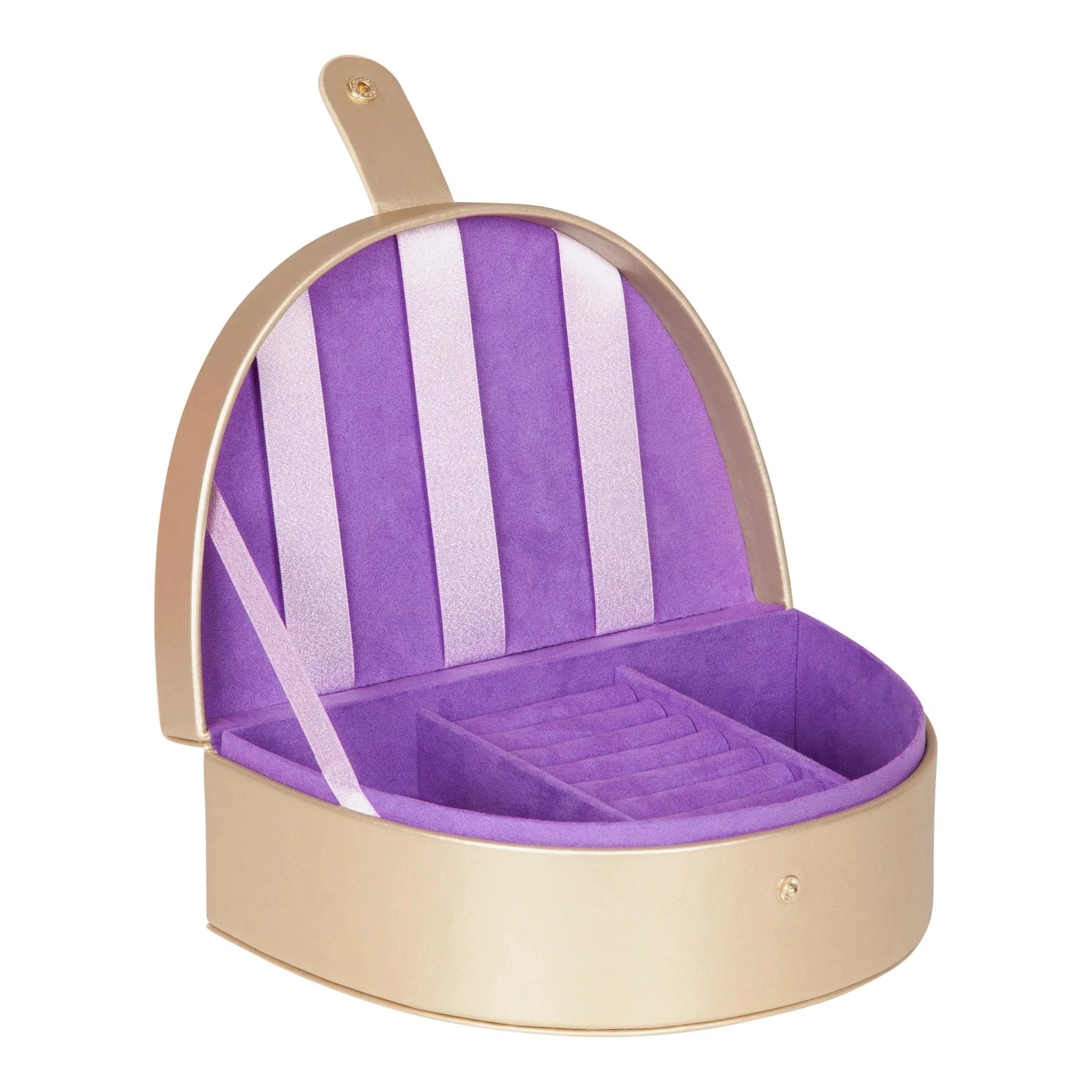 Mimi & Lula Girls Accessory Rainbow Jewellery Box - Bright Multi