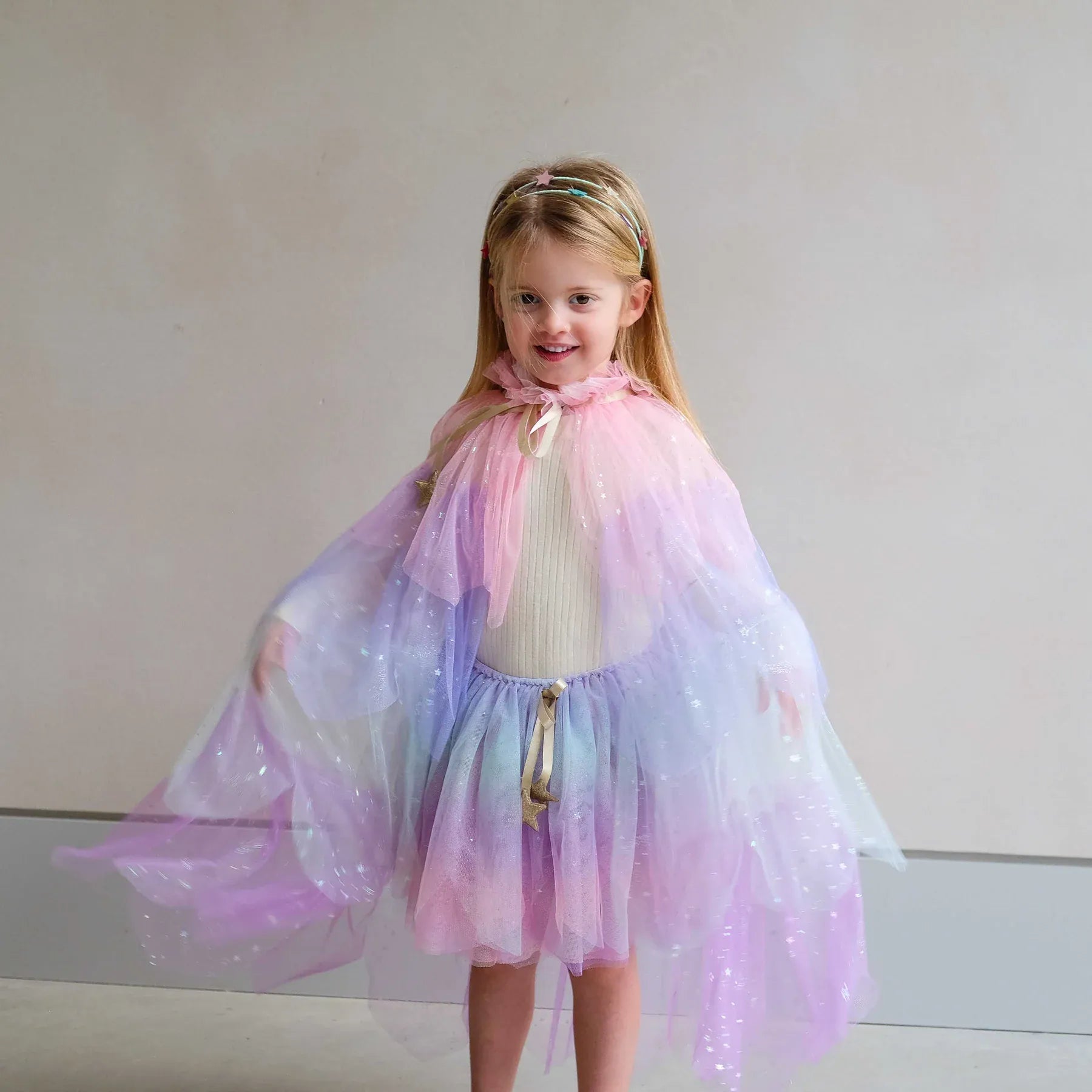 Mimi & Lula Girls Accessory Scallop Pastel Tutu Pastel