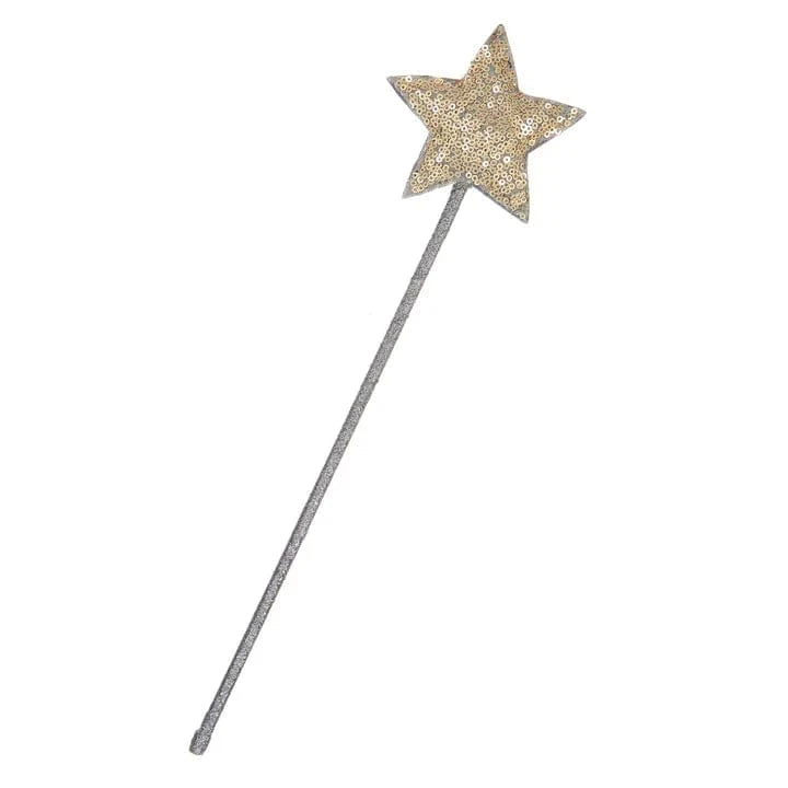Mimi & Lula Girls Accessory Sequin Gold Wand