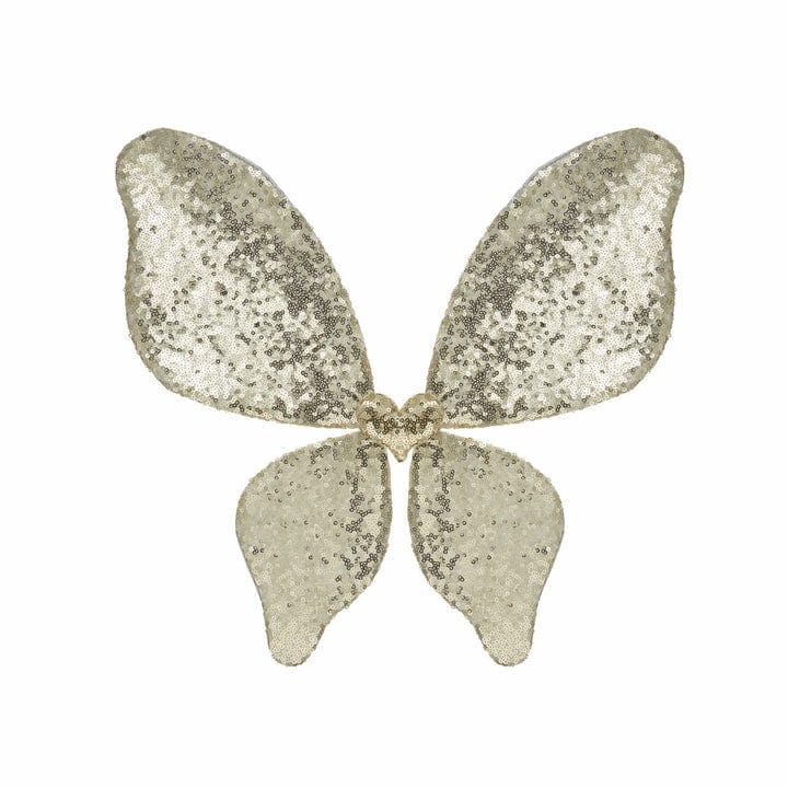 Mimi & Lula Girls Accessory Sparkle Sequin Wings - Gold